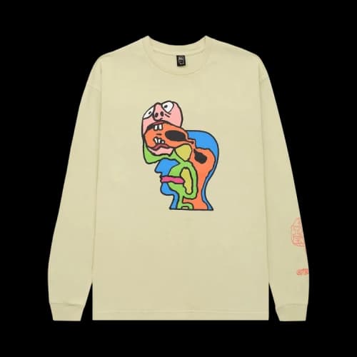 Brain Dead Brain Eater Longsleeve 'Natural'