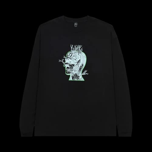 Brain Dead Brain Roots Long-Sleeve 'Black'