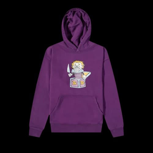 Brain Dead Clownin' Hooded Sweatshirt 'Purple'