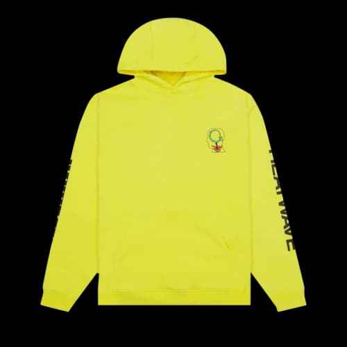 Brain Dead Heatwave Hooded Sweatshirt 'Yellow'