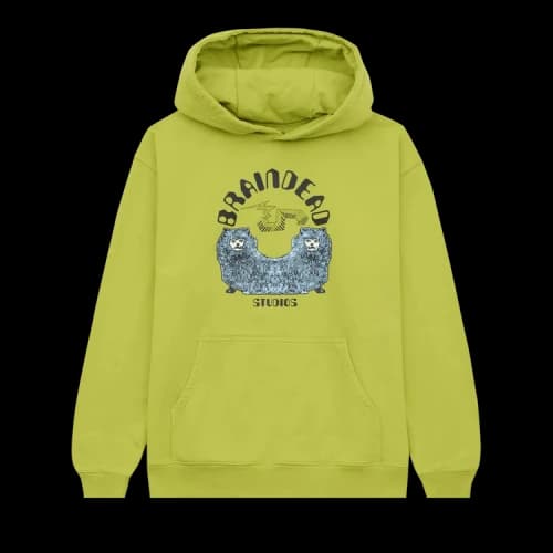 Brain Dead Conjoined Hoodie 'Olive'
