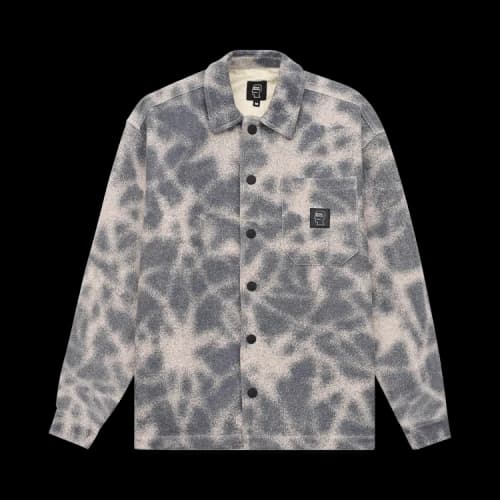 Brain Dead Fireworks Yarn Dyed Flannel Shirt 'Slate Blue'