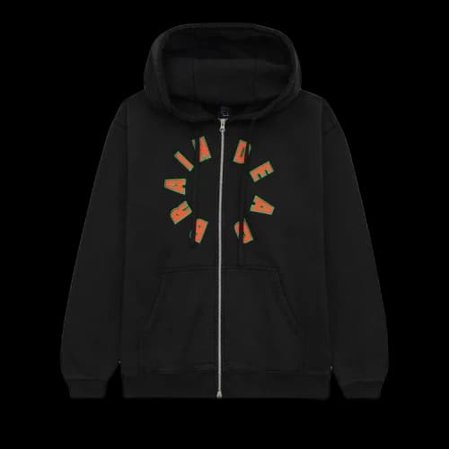 Brain Dead Collegiate Zip Hoodie 'Black'