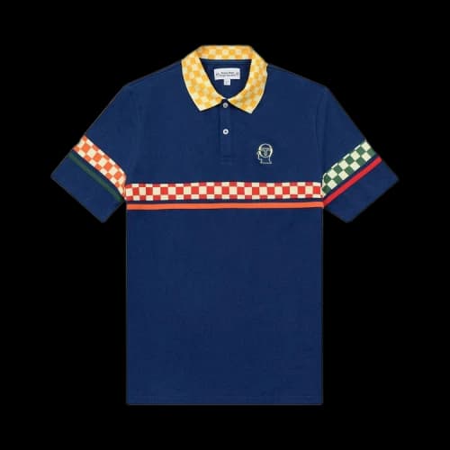 Brain Dead x Sergio Tacchini Polo BD Navy
