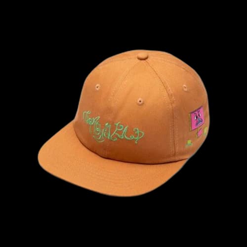 Brain Dead River 6 Panel Cap 'Duck Brown'