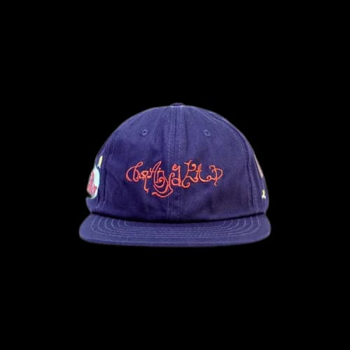 Brain Dead River 6 Panel Cap 'Navy'