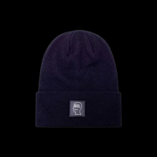 Brain Dead Logo Head Wool Beanie 'Black'