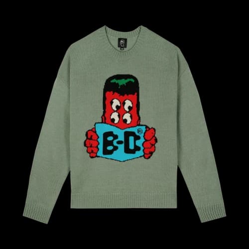 Brain Dead Readers Sweater 'Mallard'