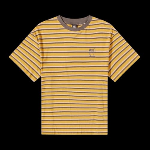 Brain Dead 94 Striped T-Shirt 'Orange Multicolor'