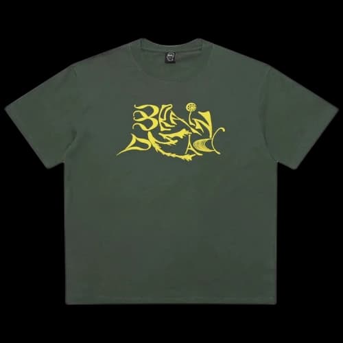 Brain Dead New Age T-Shirt 'Green'