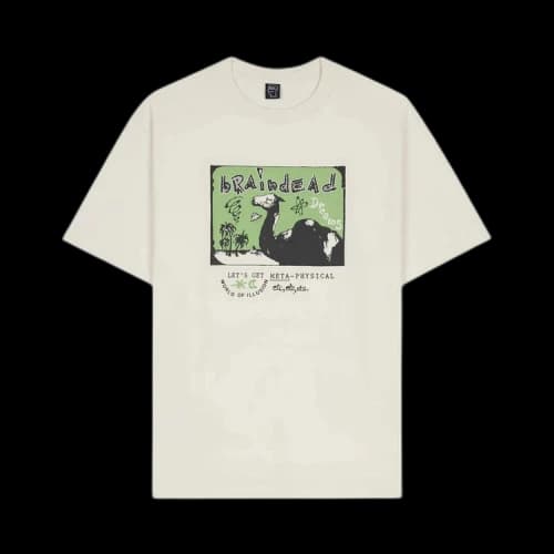 Brain Dead Meta Physical Tee 'Natural'