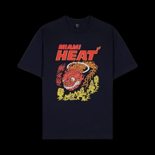 Brain Dead x NBA Miami Heat Tee 'Navy'