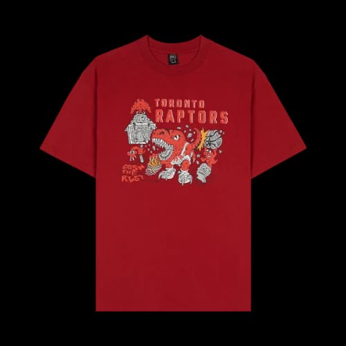 Brain Dead x NBA Toronto Raptors Tee 'Red'