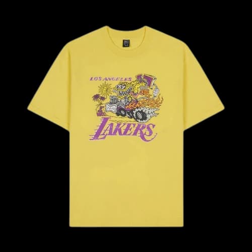 Brain Dead x NBA Los Angeles Lakers Tee 'Yellow'