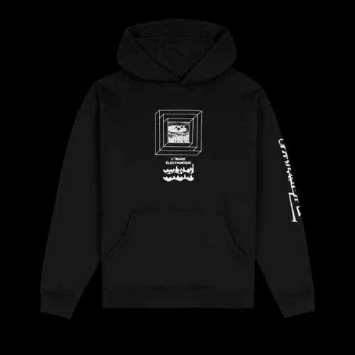 Brain Dead Electronique Hoodie 'Black'