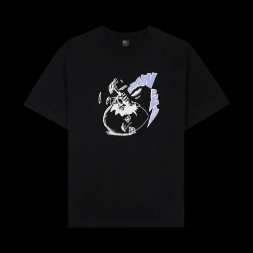 Brain Dead Crack an Egg Tee 'Black'