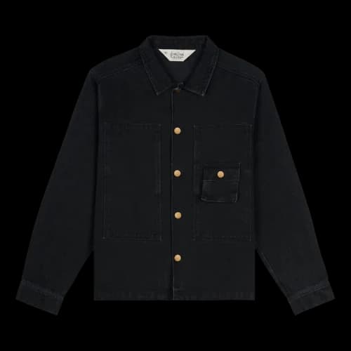 Brain Dead Denim 37 Work Shirt 'Washed Black'