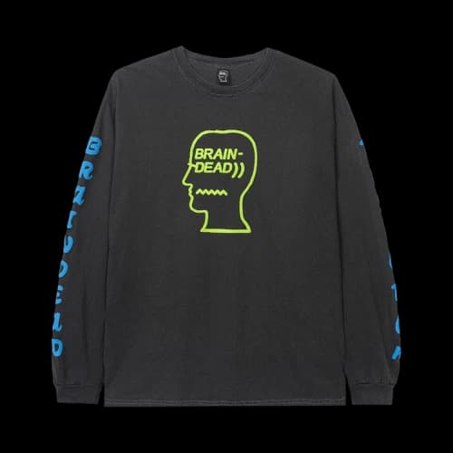 Brain Dead Vehicle Long-Sleeve Tee 'Black'
