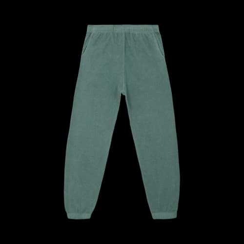 Brain Dead Reverse Fleece Sweatpant With PVC 'Seafoam'