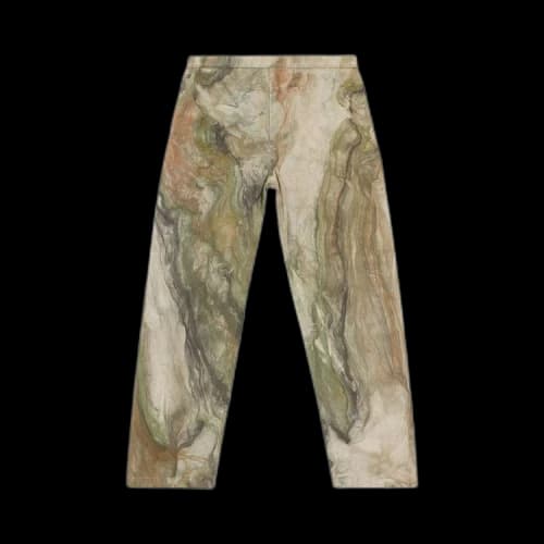 Brain Dead Washed Hard/Softwear Carpenter Pant 'Marble Dye'