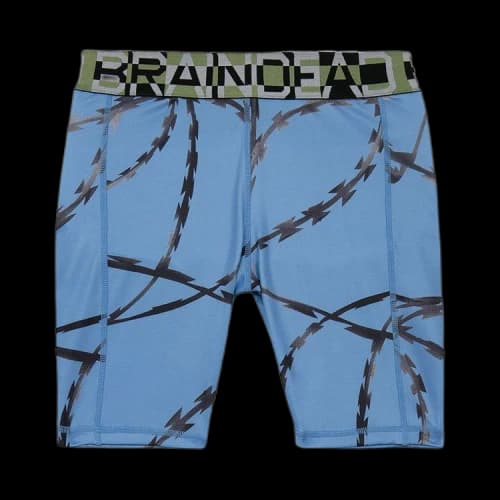Brain Dead Cycling Short 'Blue Razors'