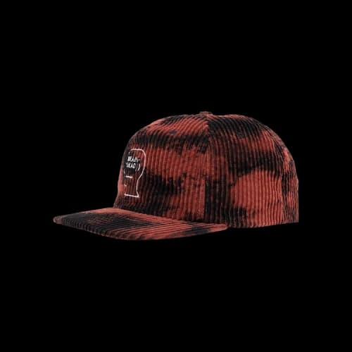 Brain Dead Bleached Cord Cap 'Black'