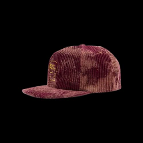 Brain Dead Bleached Cord Cap 'Burgundy'