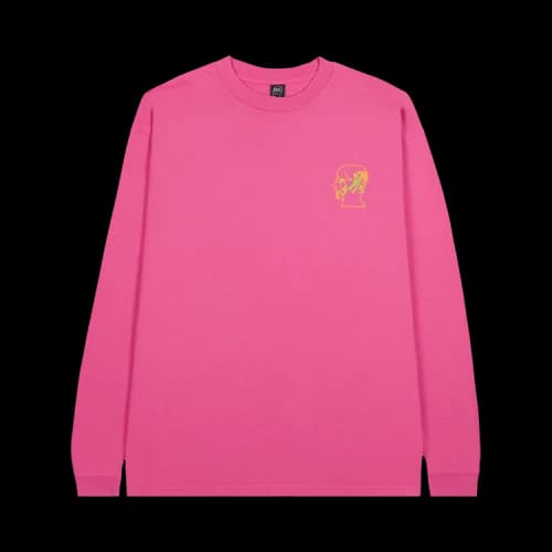 Brain Dead Goop Long-Sleeve Shirt 'Washed Pink'