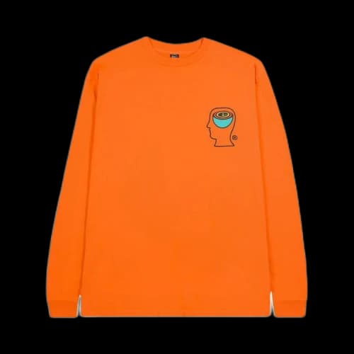 Brain Dead Earthworks Long-Sleeve Tee 'Orange'
