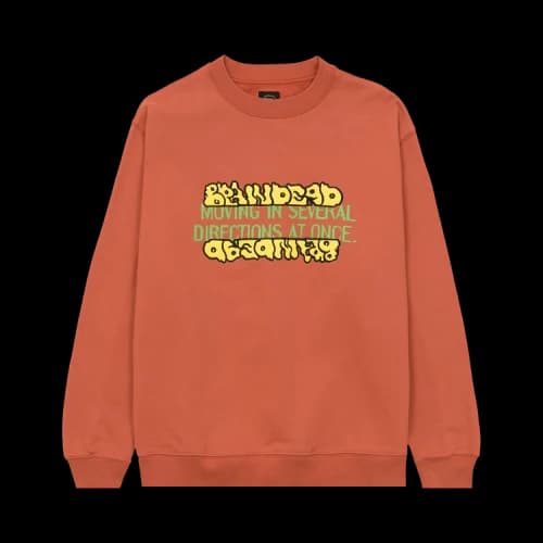 Brain Dead Movement Crewneck Sweatshirt 'Terracotta'