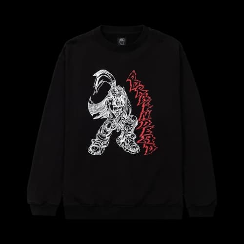 Brain Dead Final Stand Crewneck Sweatshirt 'Black'