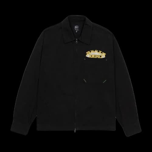 Brain Dead Fast Life Full Zip Shirt Jacket 'Black'