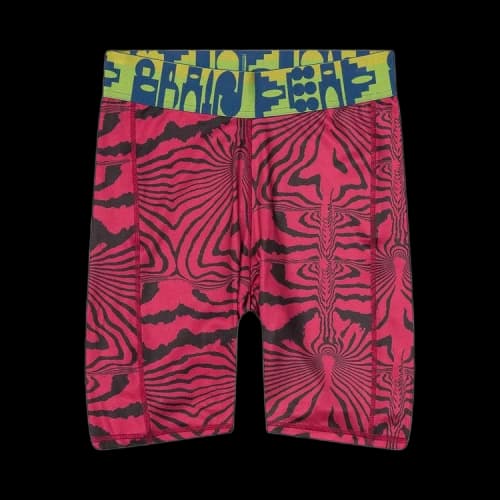Brain Dead Zebra Cycle Short 'Fuschia'