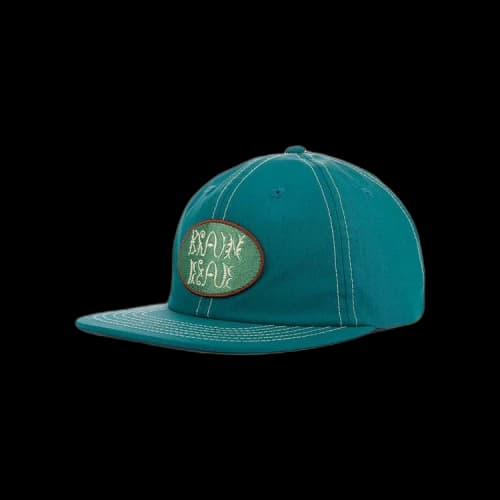 Brain Dead Bugs Lyfe 6 Panel Cap 'Teal'