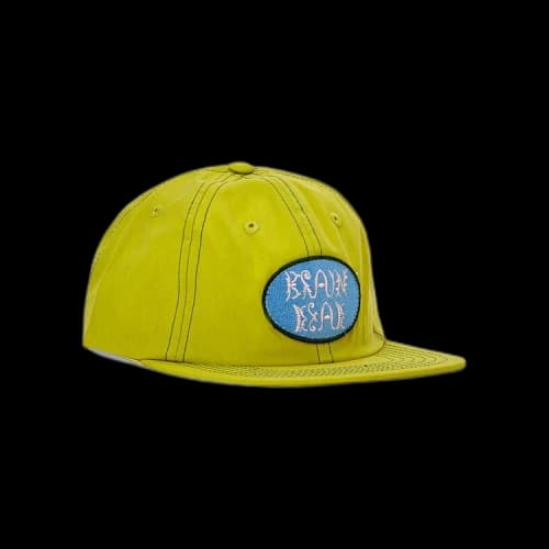 Brain Dead Bugs Lyfe 6 Panel Cap 'Mustard'