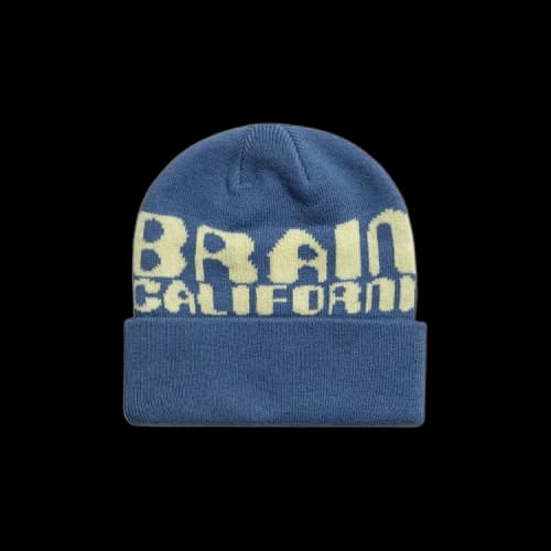 Brain Dead California Wool Beanie 'Blue'