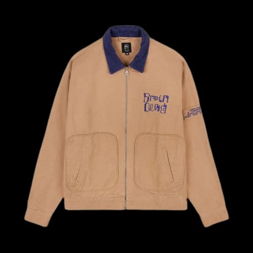 Brain Dead Perfect Visions Trucker Jacket 'Nutmeg'