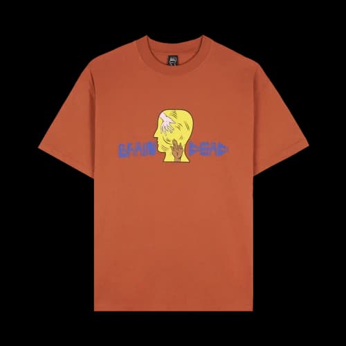 Brain Dead Handheld T-Shirt 'Light Brown'