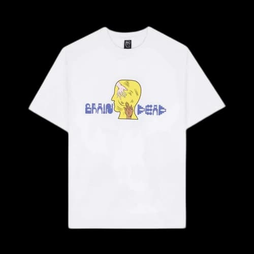 Brain Dead Handheld T-Shirt 'White'