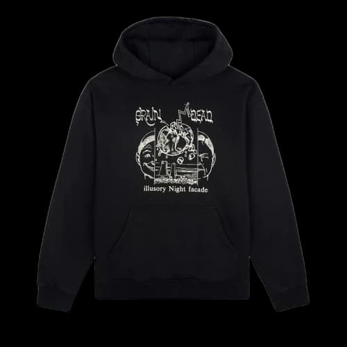 Brain Dead Night Facade Hoodie 'Black'