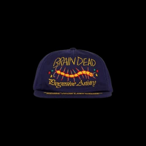Brain Dead Last Dance 5 Panel Hat 'Navy'