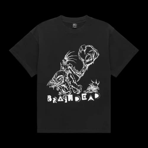 Brain Dead Monster Mash T-Shirt 'Black'