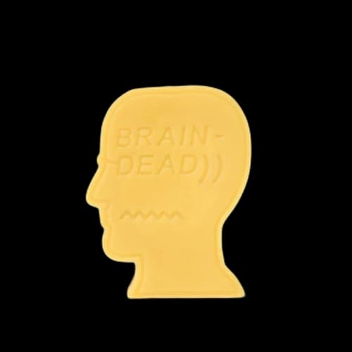 Brain Dead Logo Head Candle 'Yellow'