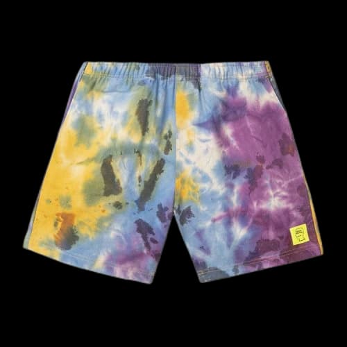 Brain Dead Reflective Logo Head PVC Beach Short 'Tie-Dye'