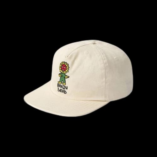 Brain Dead Floor Ripstop Five Panel Snapback 'Natural'