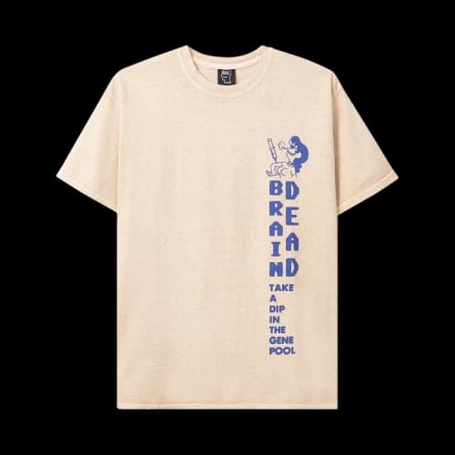 Brain Dead Gene Pool Short-Sleeve Tee 'Taupe'