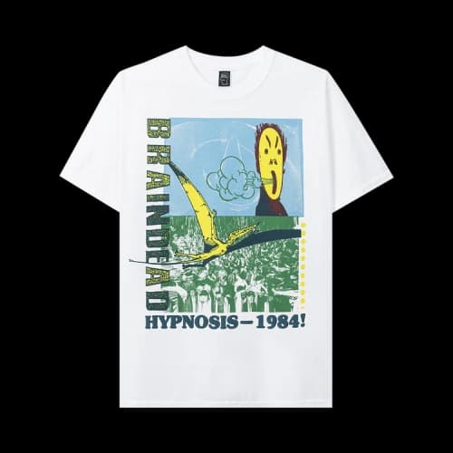 Brain Dead Hypnotize Short-Sleeve Tee 'White'