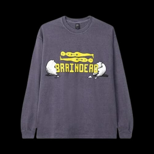 Brain Dead Hatchlings Long-Sleeve Tee 'Berry'