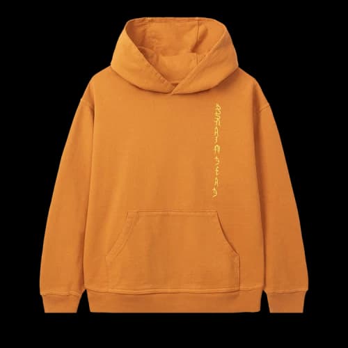 Brain Dead Jonny Negron Bondage Print Hooded Sweatshirt 'Orange'
