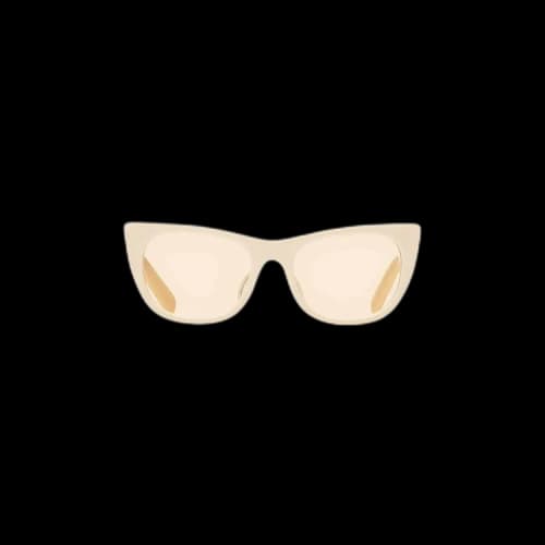Brain Dead Natto Sunglasses 'White/Beige'